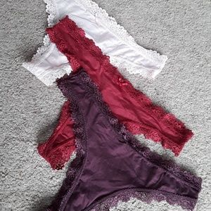 Panty (thong) Bundle, never worn